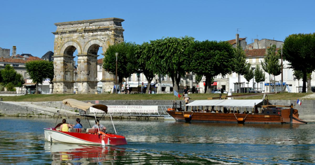 Saintes: ville romaine bien vivante en bord de Charente ...
